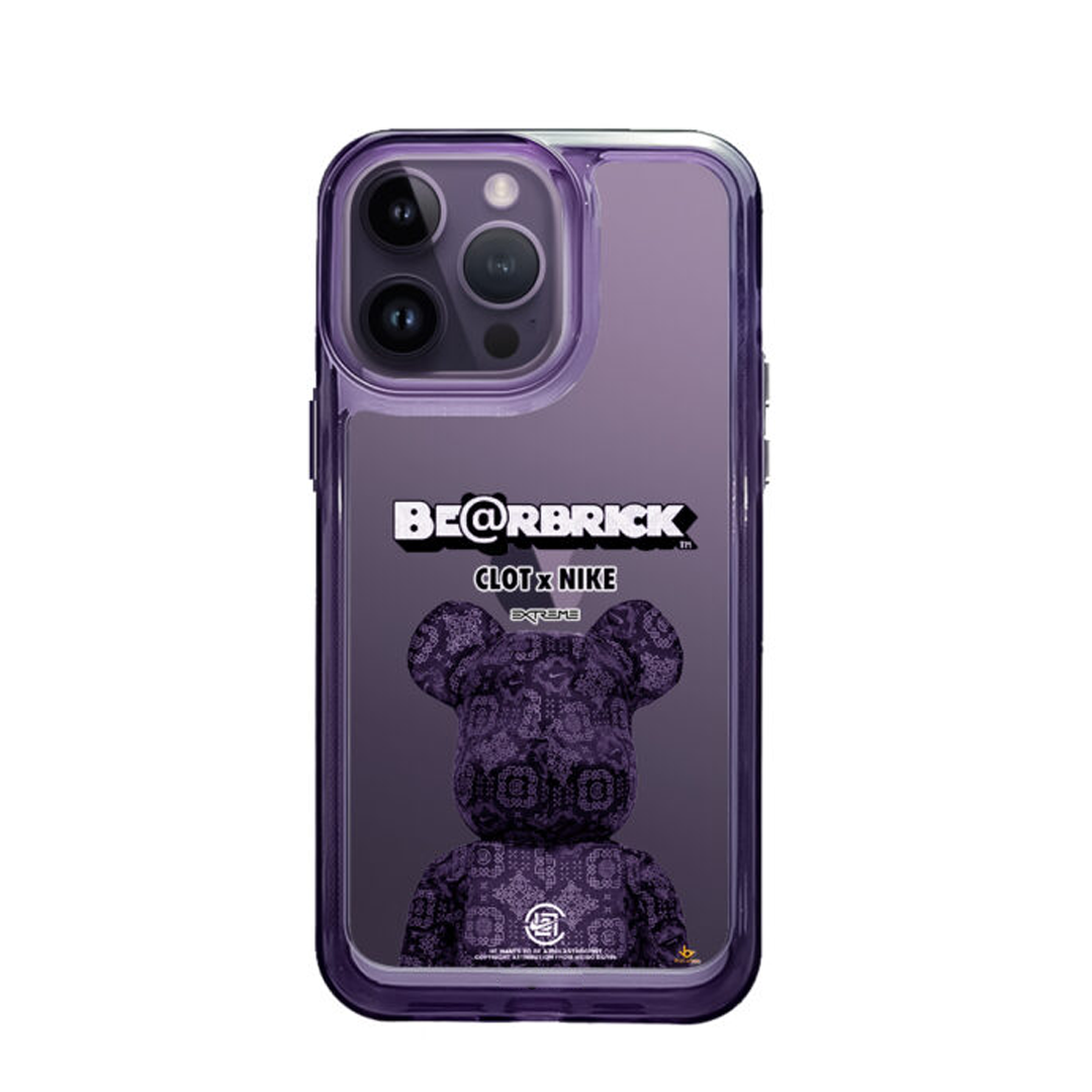 BearBrick Deep Purple Acrylic Case