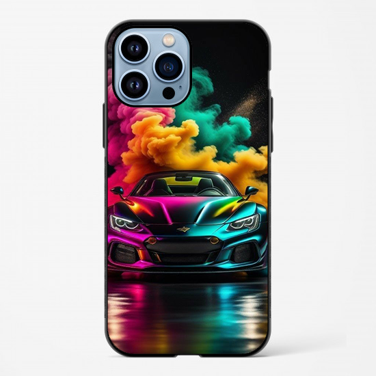 Car Colorful Smoke Aesthetic