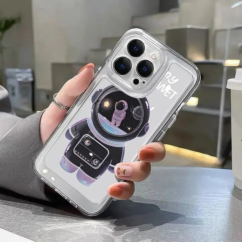 Astronaut Clear Acrylic Case