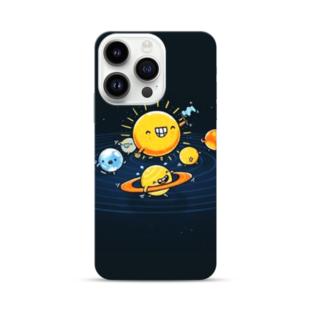 Cute Cartoon Solar System