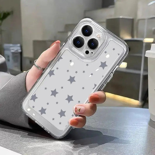 Stars Clear Acrylic Case