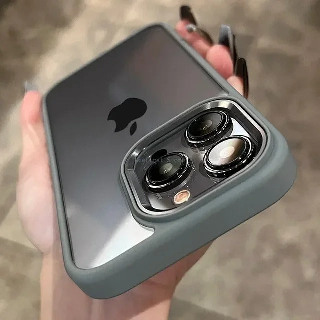 Natural Titanium Border Premium Acrylic Case