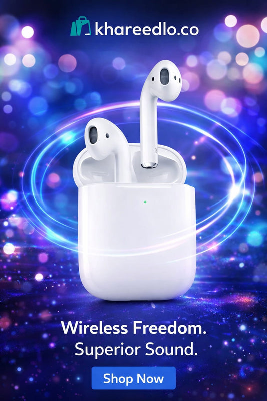 🎧 Premium Wireless AirPods – Crystal Clear Sound | Hot Selling 🔥