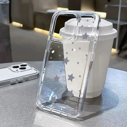 Stars Clear Acrylic Case