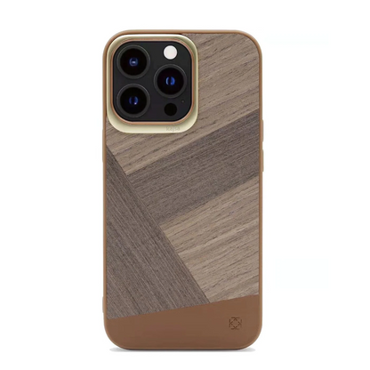 Kajsa Premium Wooden Texture Case (iPhone 15 series)