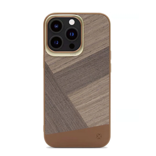 Kajsa Premium Wooden Texture Case (iPhone 15 series)