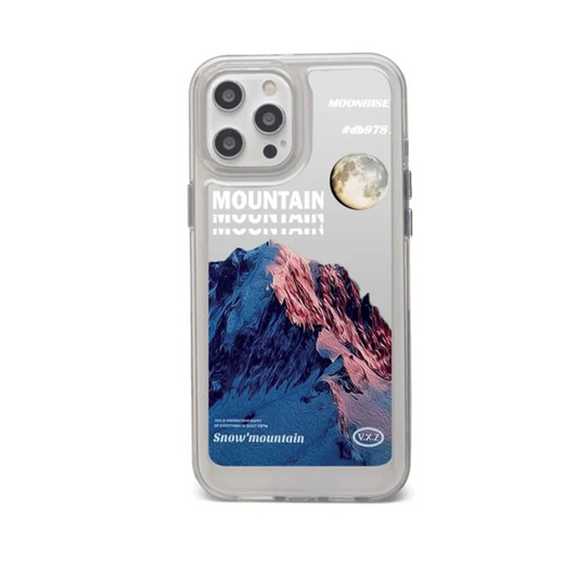 Blue Shade Mountain Acrylic Case