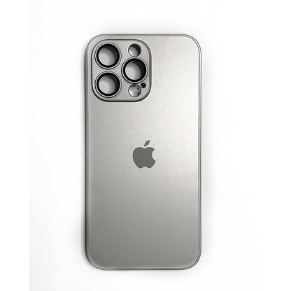 Natural Titanium AG Premium Glass Case