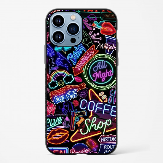Aesthetic Neon Glossy Case