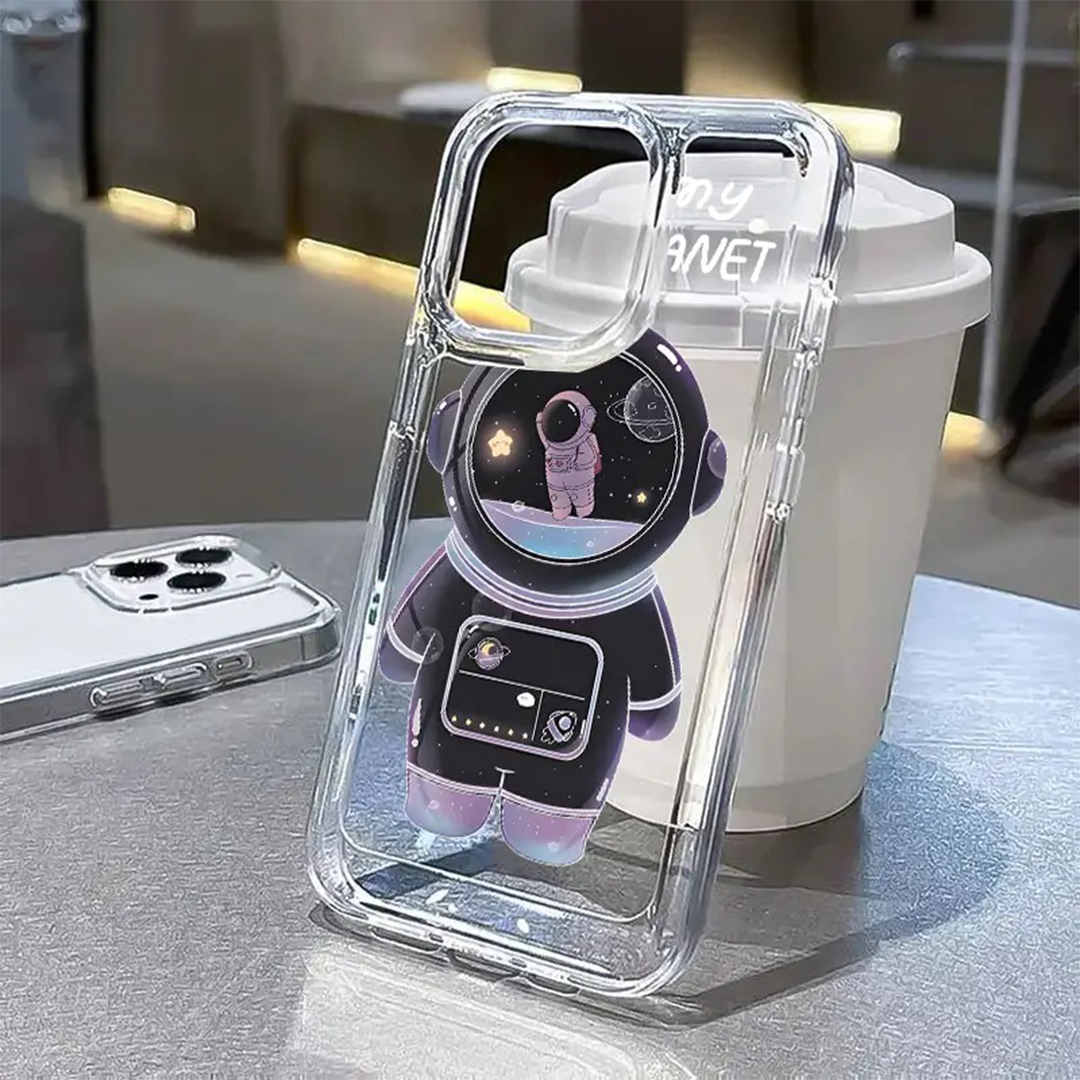 Astronaut Clear Acrylic Case