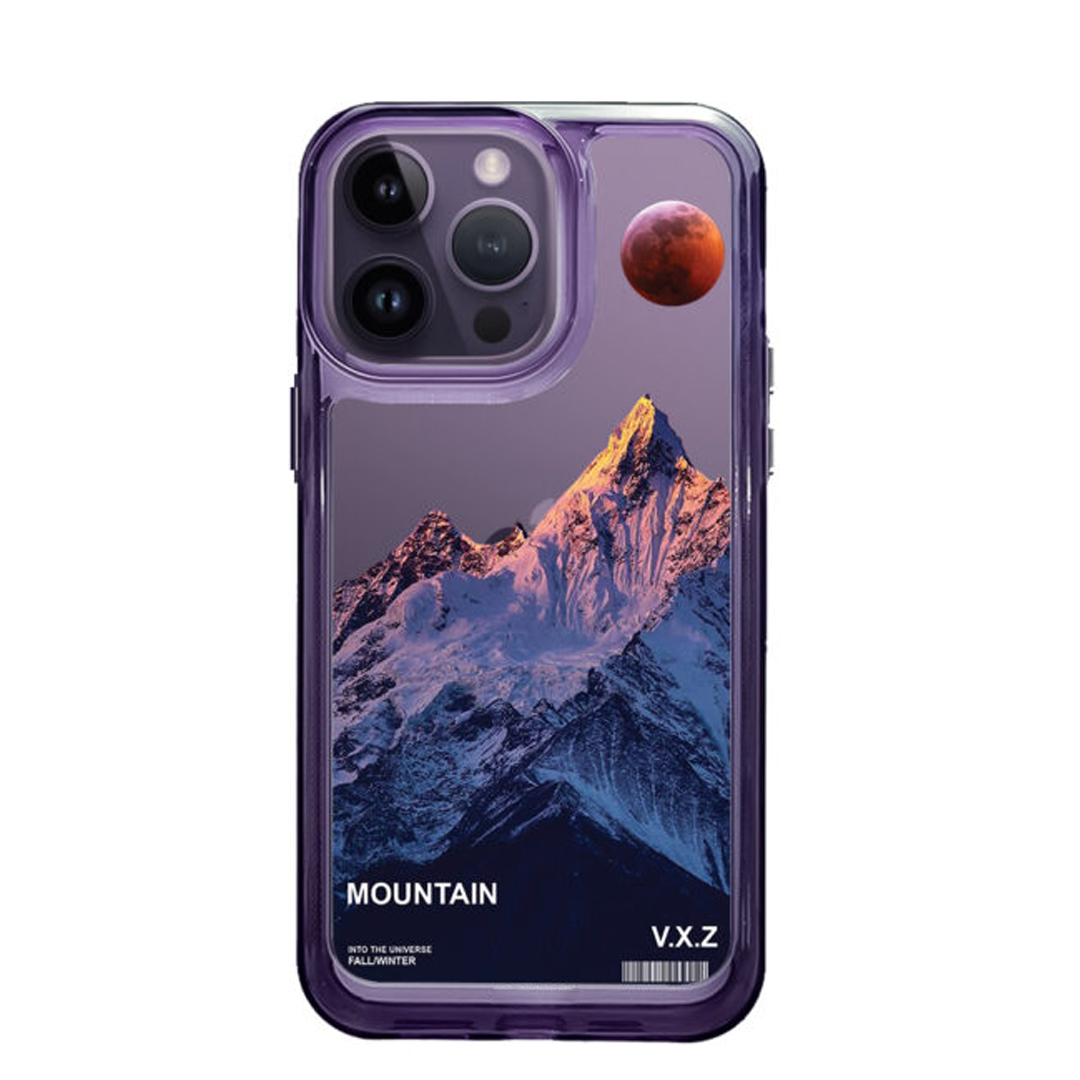 Dark Mountain Deep Purple Acrylic Case
