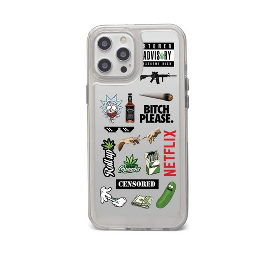 Netflix and co stickers Acrylic Case