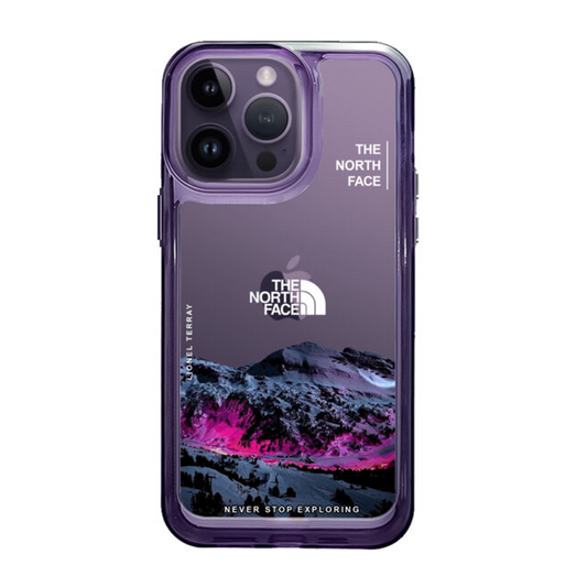 NorthFace Mountain Deep Purple Acrylic Case
