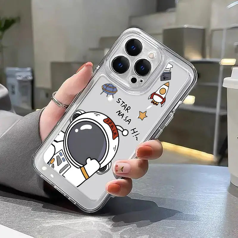 Star Nasa Clear Acrylic Case