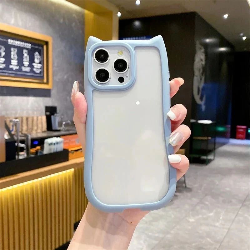 Cute Kitty Clear Case Premium Quality