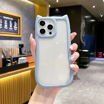Cute Kitty Clear Case Premium Quality