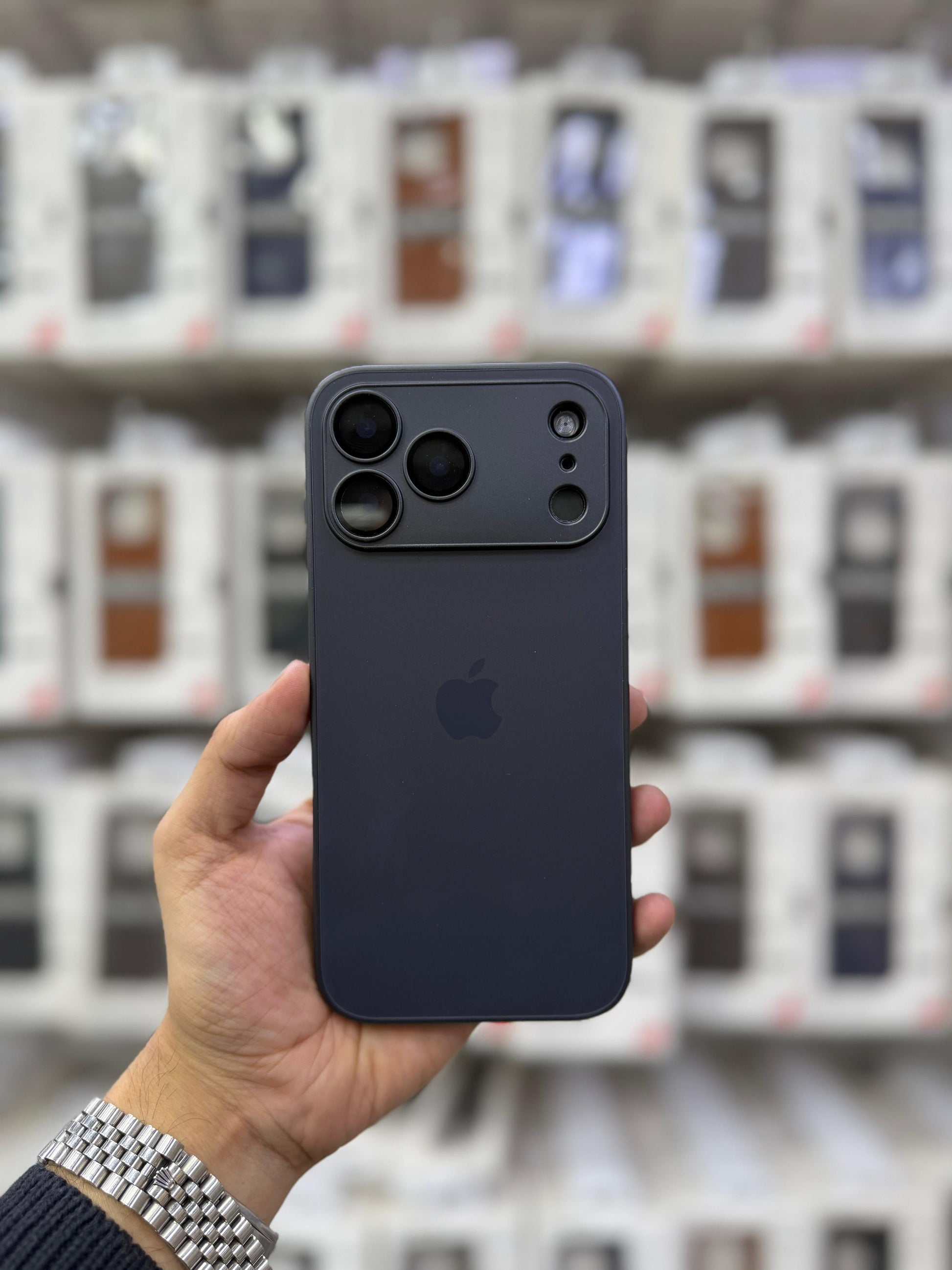 Graphite Black AG Premium Glass Case