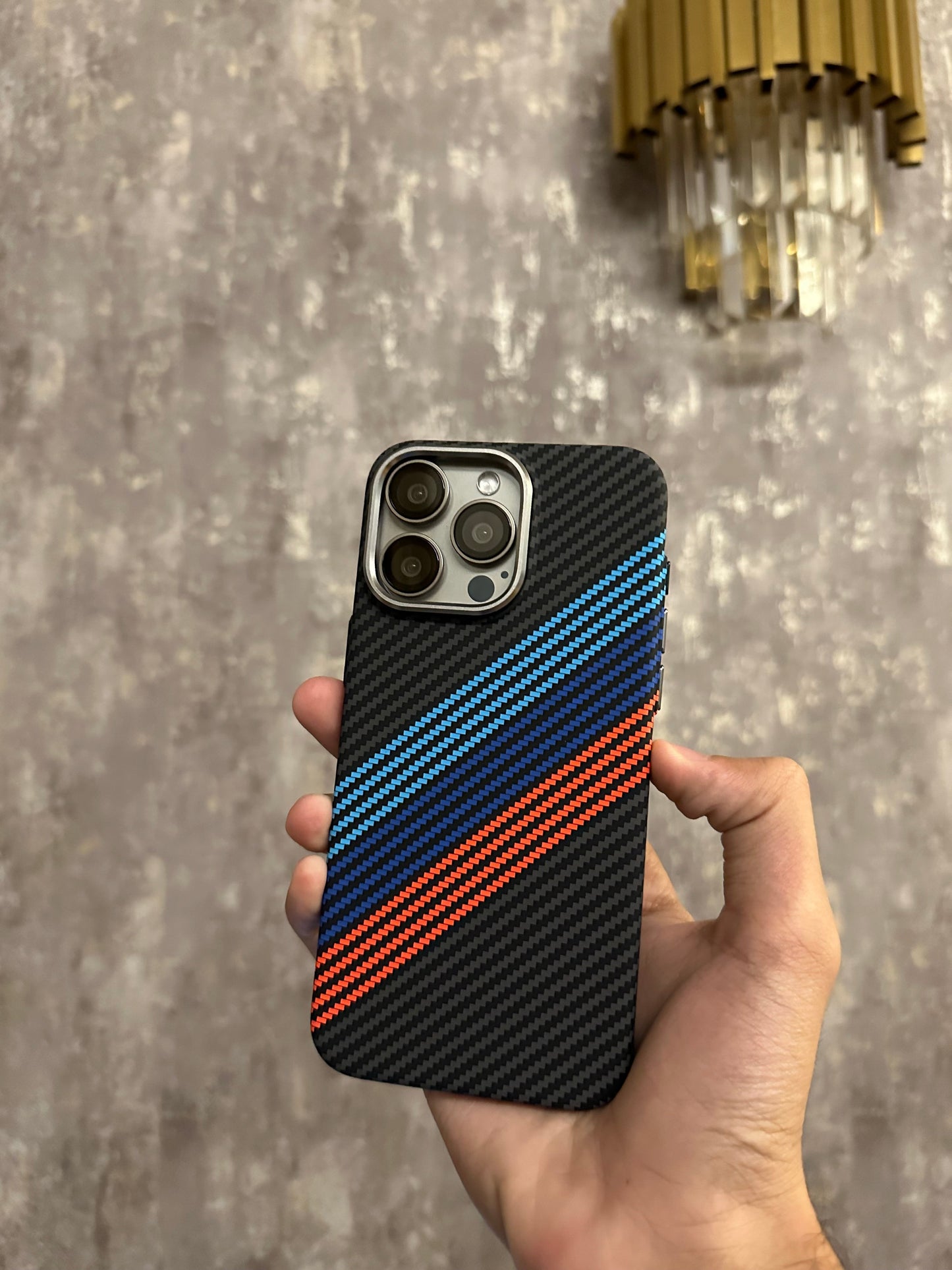 BMW M-CARBON Fiber Premium Quality Case