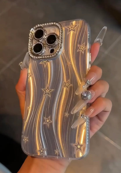 Premium Quality Star ⭐️ Diamond 💎 Bling Case with Lens Protection