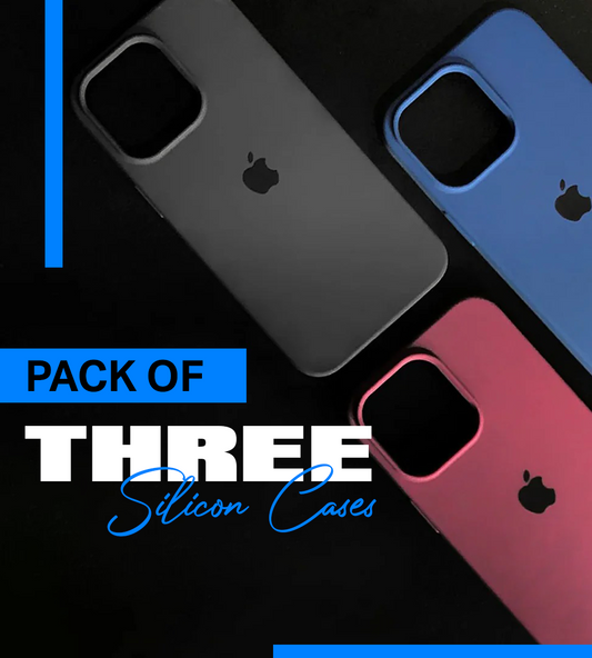 Pack of Three Silicon Cases