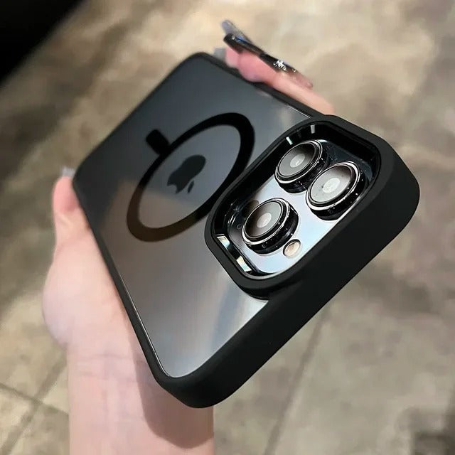 Black Border Magsafe Acrylic Case
