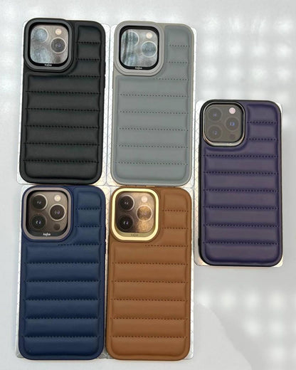 Kajsa Horizon Premium Puffer Back Case (iPhone 15 series)