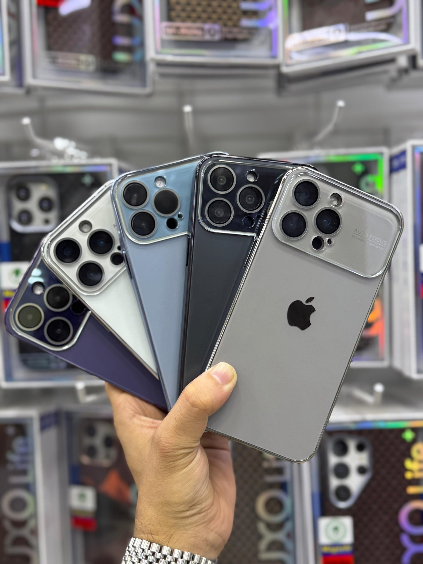 Premium Quality Auto focus Glass Case Same Like iPhone 17 Series 🤩