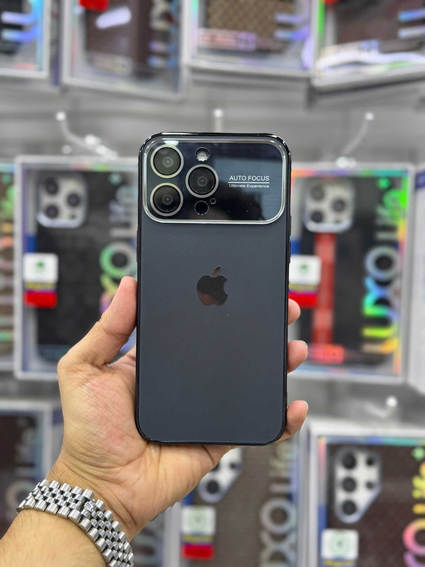 Premium Quality Auto focus Glass Case Same Like iPhone 17 Series 🤩