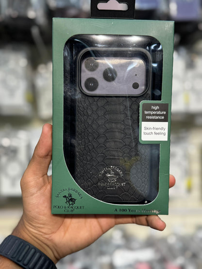 Polo Crocodile Leather Case With Box Packing Premium Quality🐊