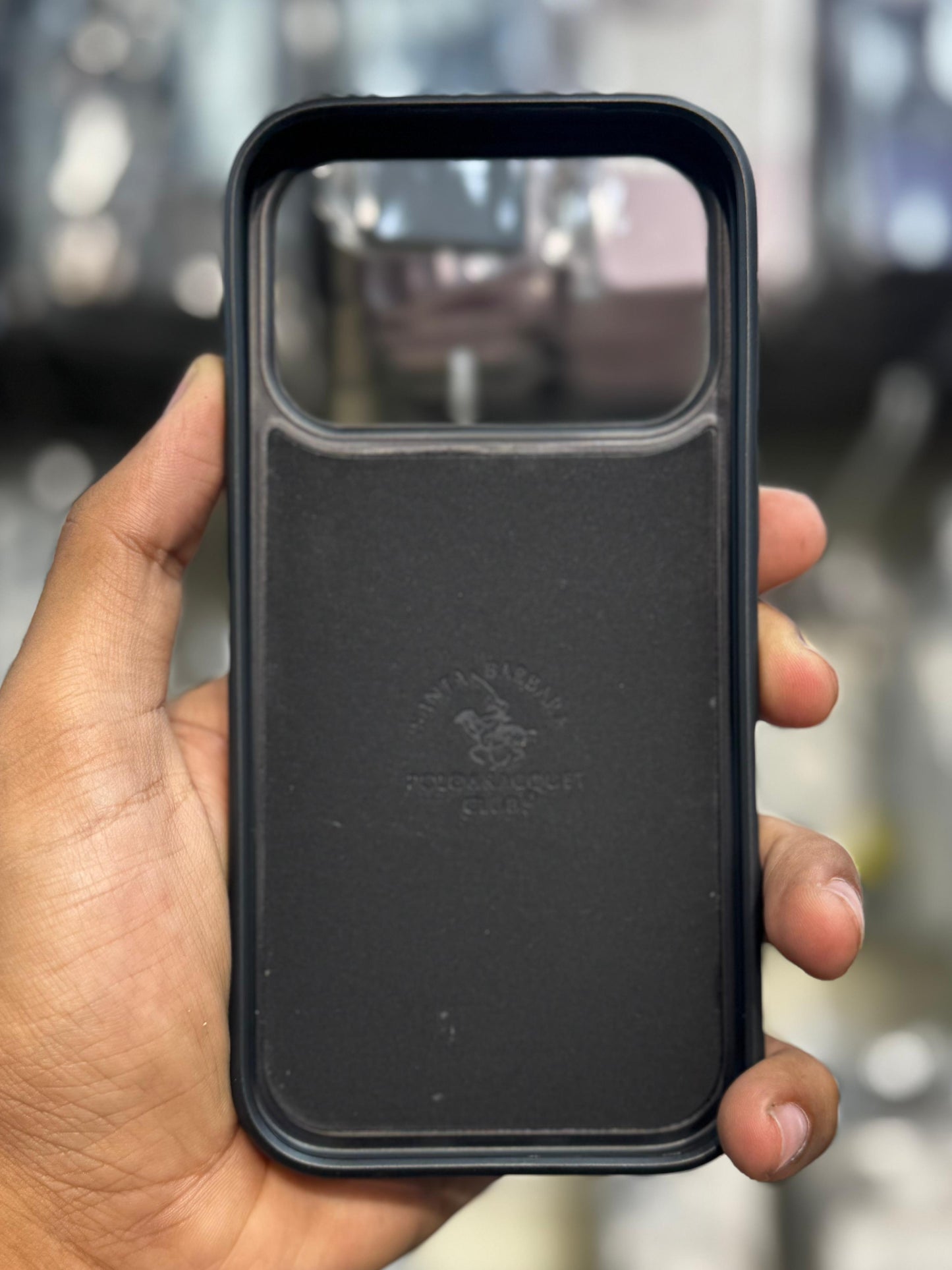 Polo Crocodile Leather Case With Box Packing Premium Quality🐊