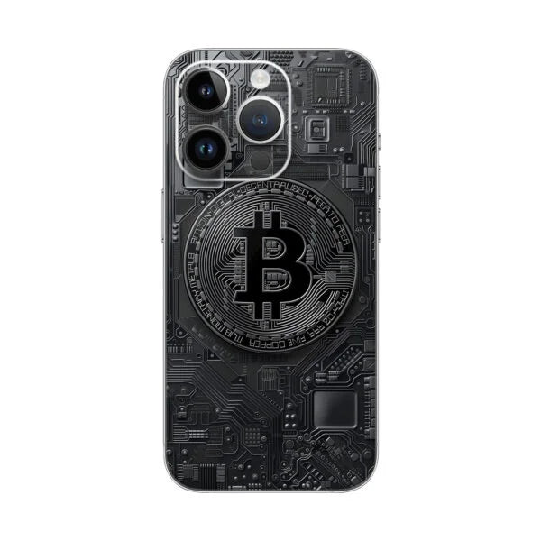 Bitcoin Black Premium Mobile Skin