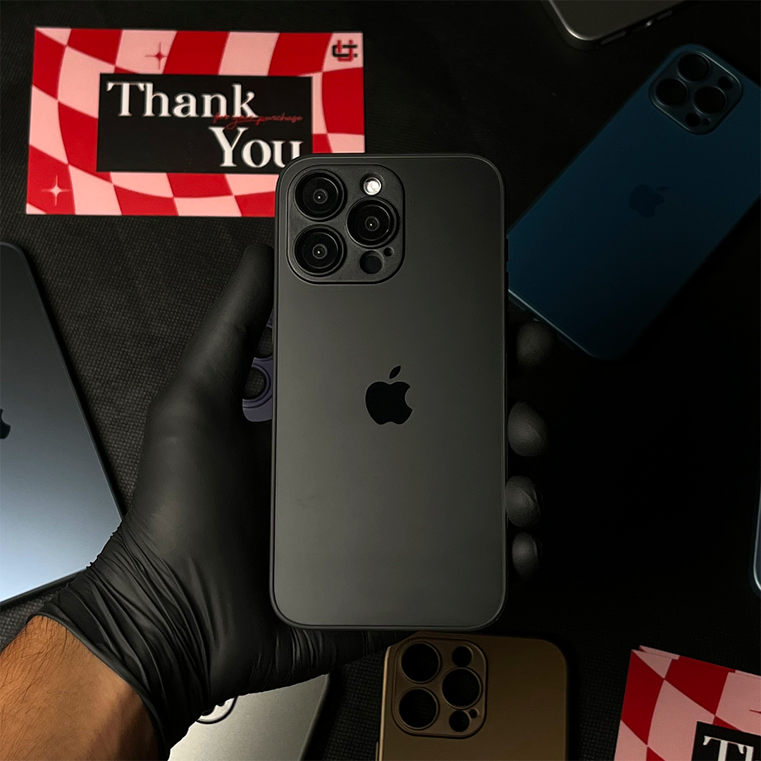 Graphite Black AG Premium Glass Case