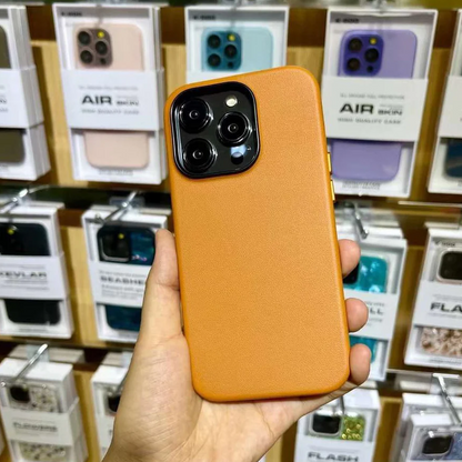 KDOO Premium Leather Case - Camel Brown