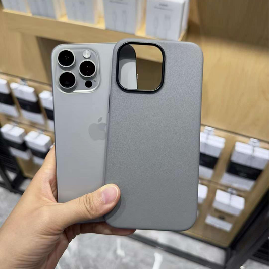 KDOO Premium Leather Case - Titanium