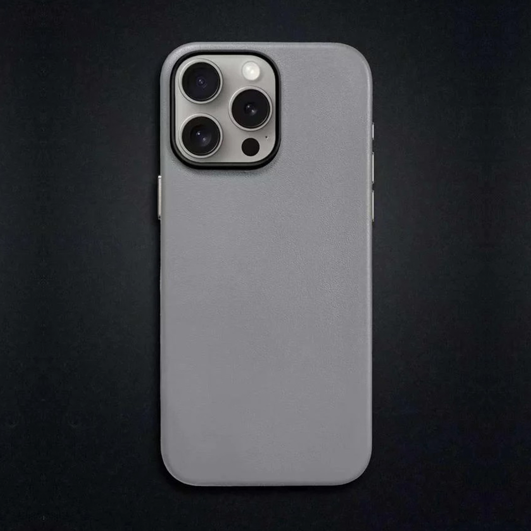 KDOO Premium Leather Case - Titanium