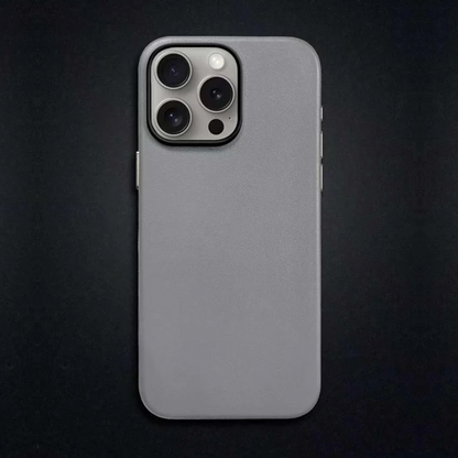 KDOO Premium Leather Case - Titanium