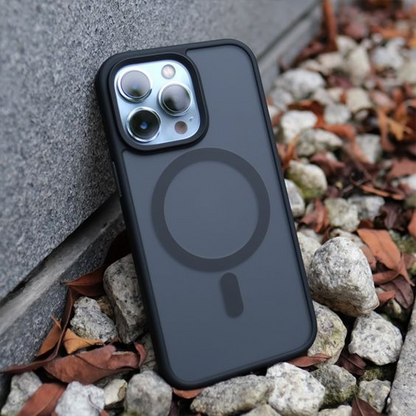 Black Matt Magsafe Anti-shock case