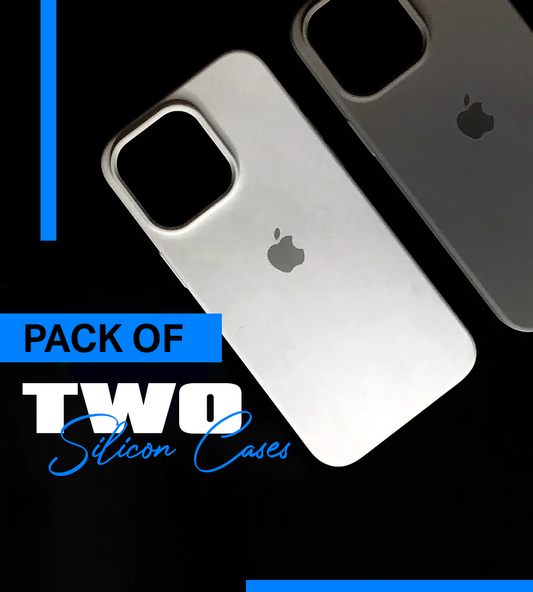 Pack of Two Silicon Cases
